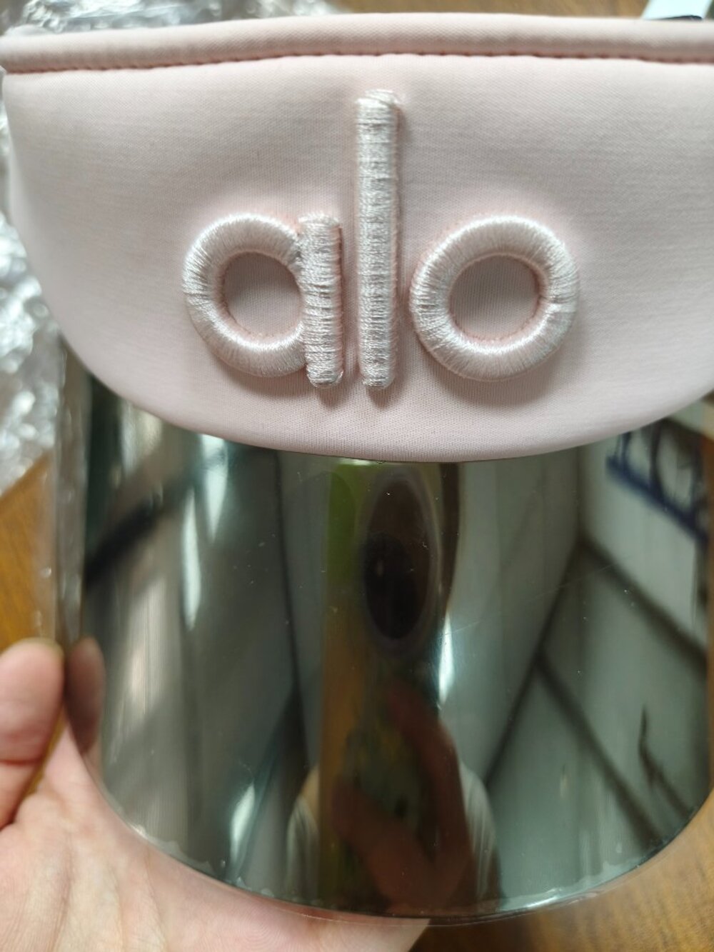 Alo Yoga🌞Solar Visor Hat Pink Tennis Golf Cap Brand New - Adjustable🌸 - Picture 5 of 5